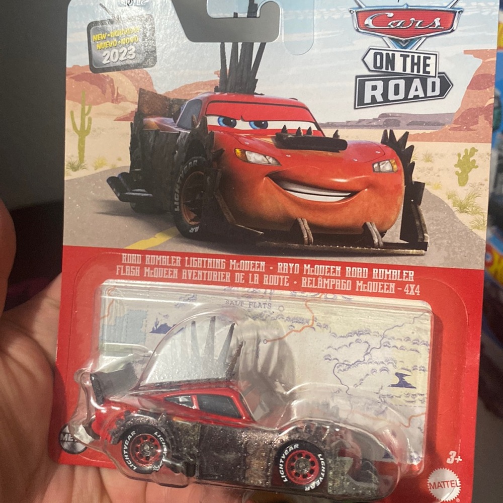 Cars on the road toy